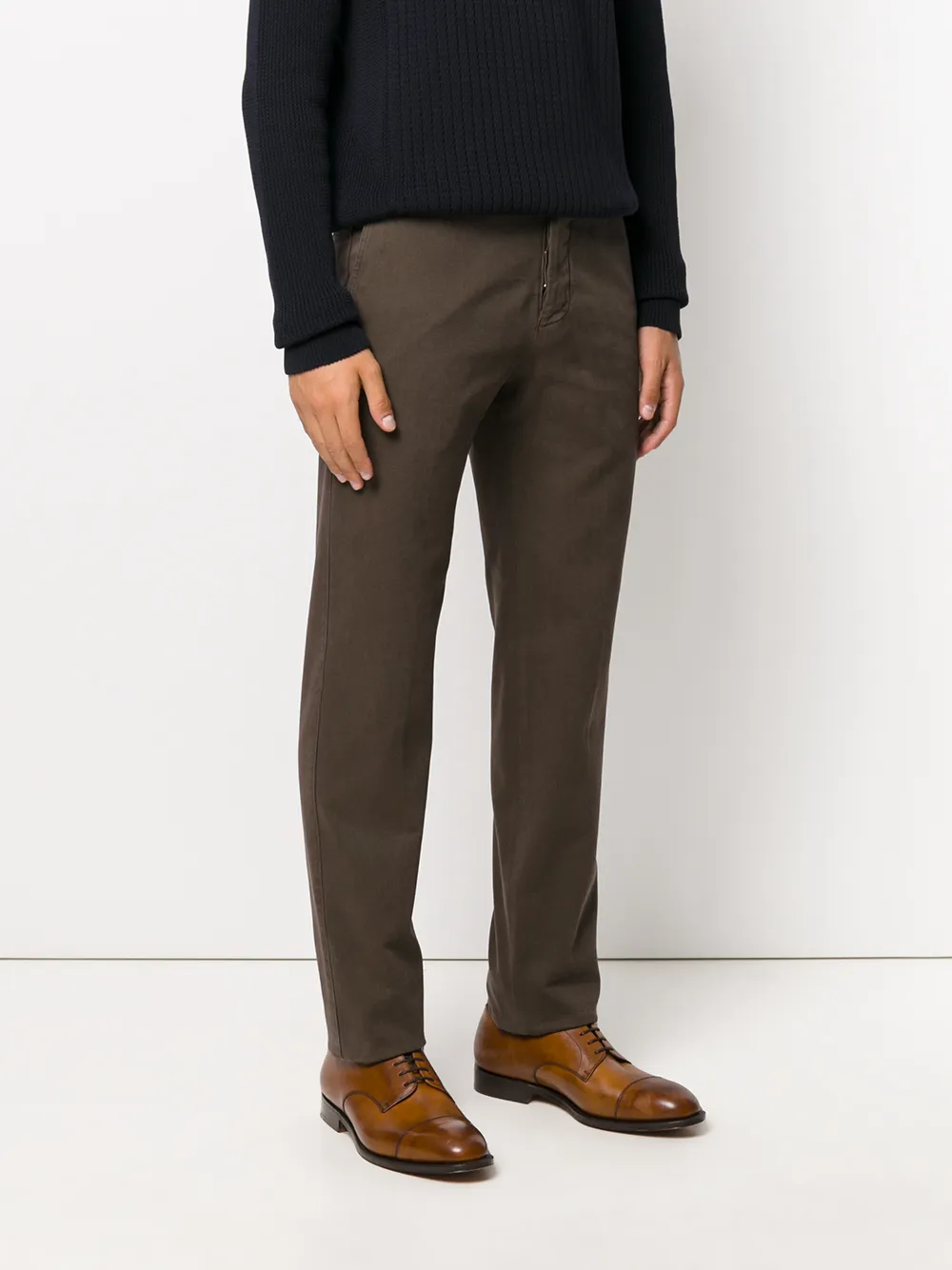 kiton 直筒牛仔裤