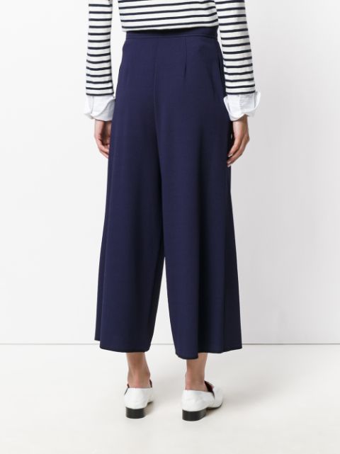 see by chloe cropped wide leg pants