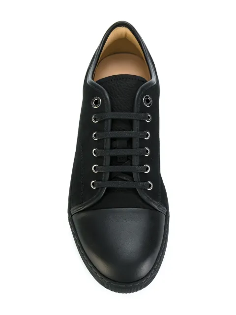 lanvin trainers black