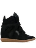 ISABEL MARANT Bekett hidden-wedge sneakers - Black