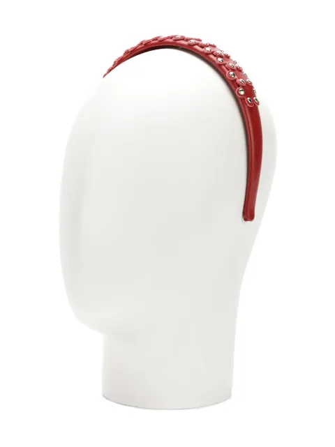 RED VALENTINO STUDDED FLOWER HAIRBAND