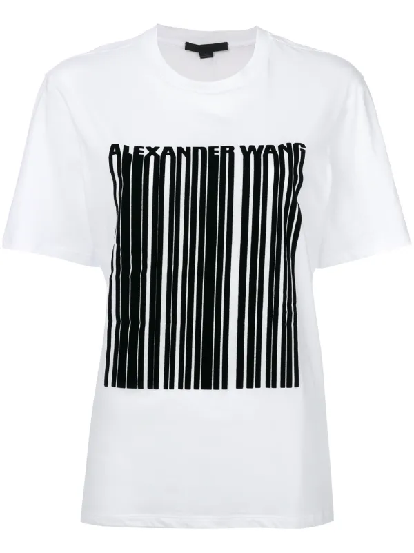 alexander wang barcode sweatshirt