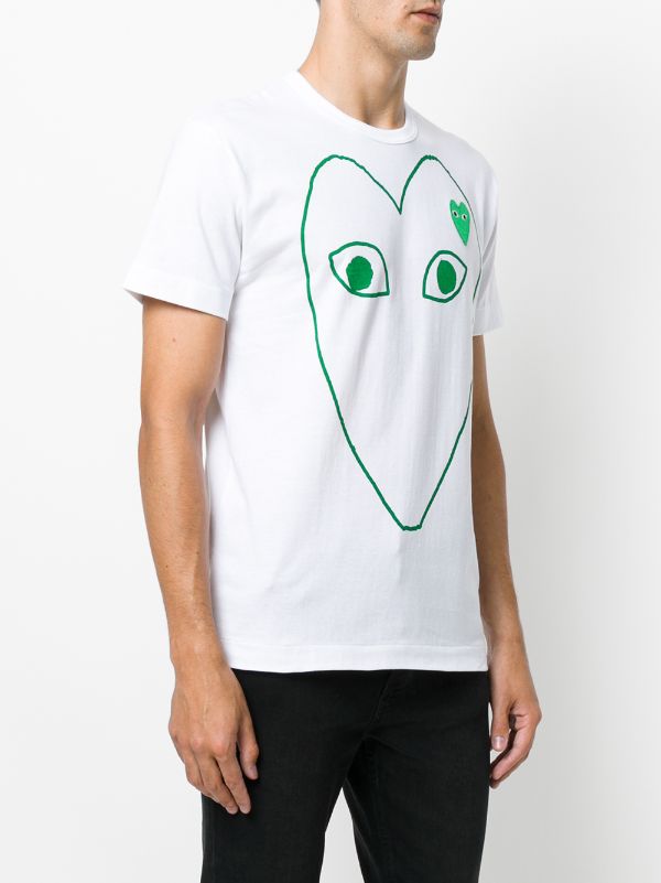 Comme Des Garçons Play プリント Tシャツ 通販 - FARFETCH