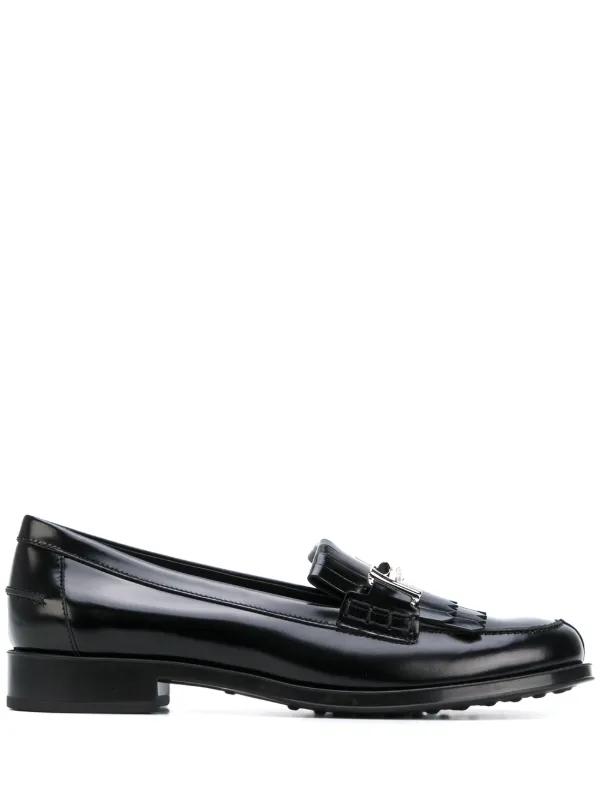 mocassini tod's frange