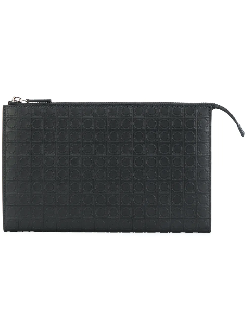 Ferragamo Gancino clutch - Nero