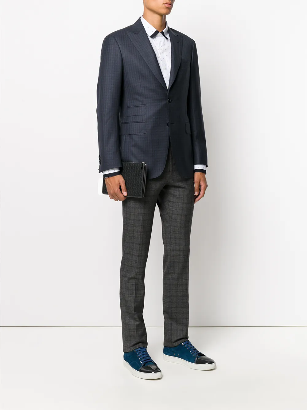 Ferragamo Gancino clutch - Zwart