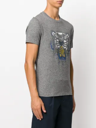 kenzo tiger t shirt anthracite kenzo tiger t shirt anthracite