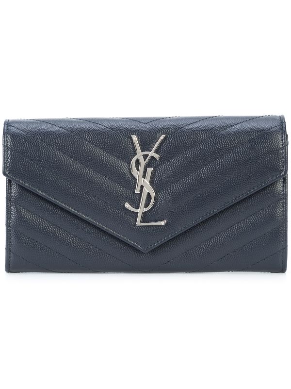 Saint Laurent Large Monogram Flap Wallet Worldarchitecturefestival