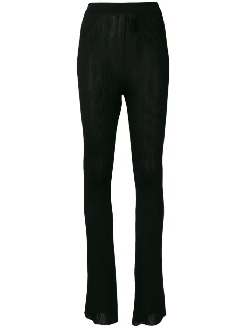 Givenchy リブニットフレアパンツ