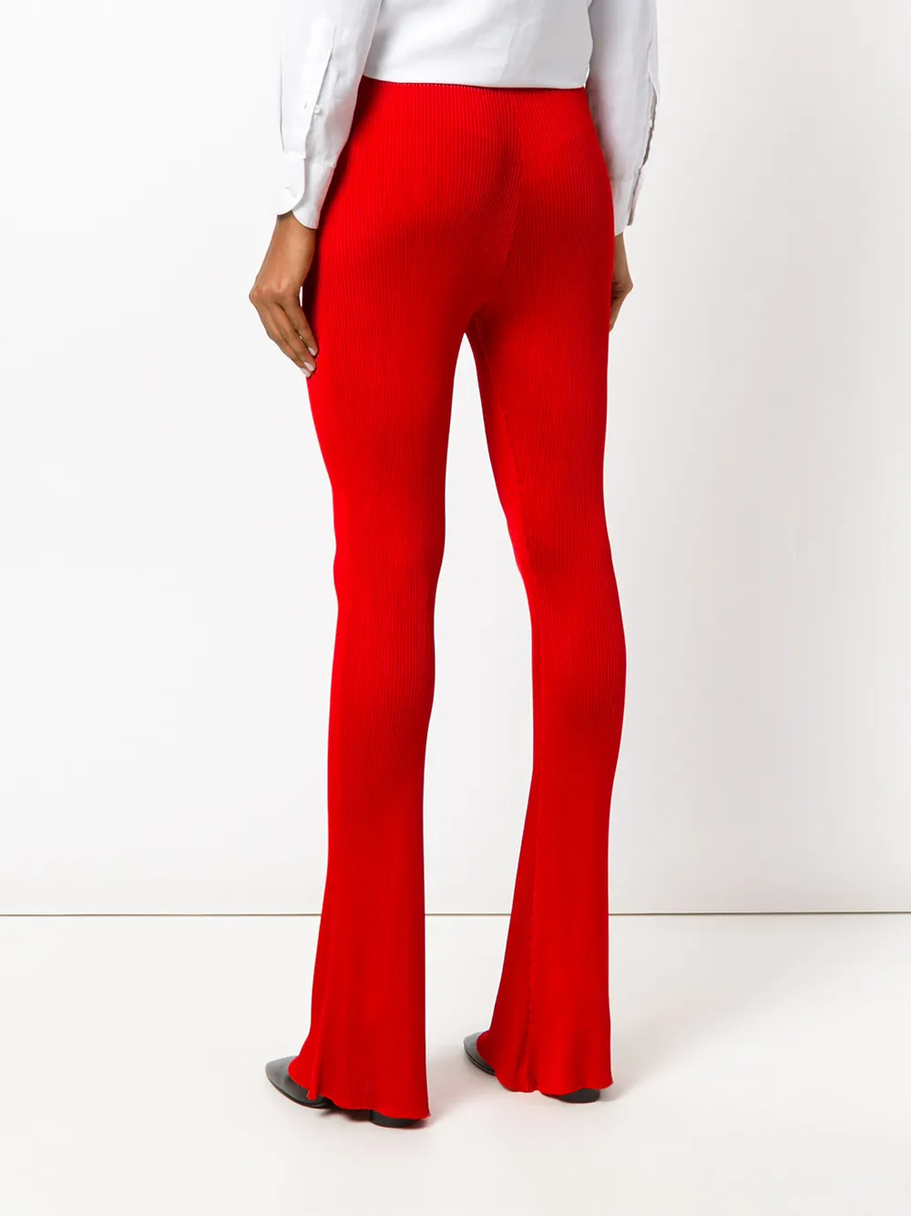 Givenchy broek met wijde pijpen Rood