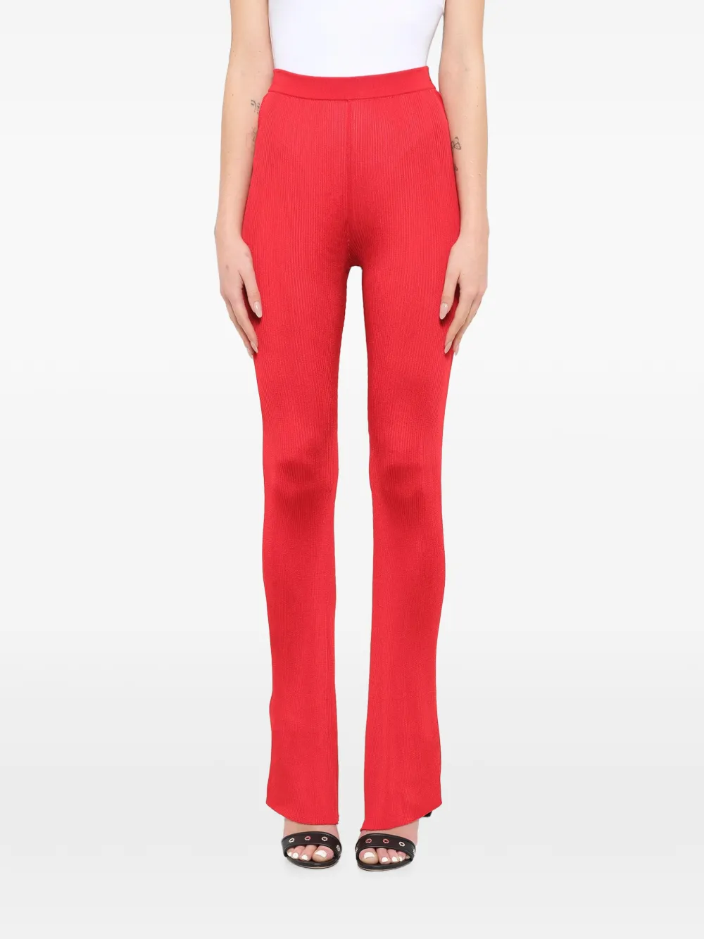Givenchy Pantaloni a coste - Rosso
