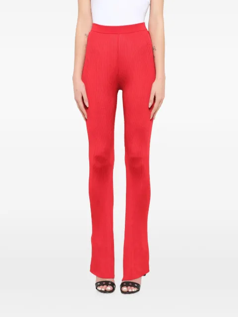 Givenchy flared ribbed trousers