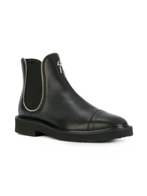 zanotti chelsea boots