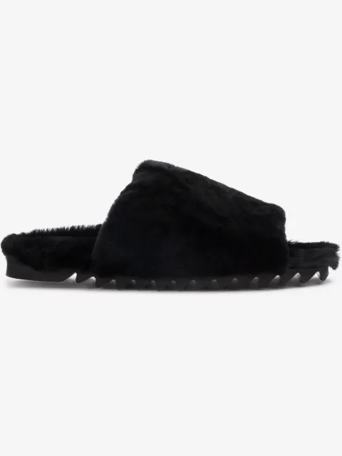 Peter Non shearling line sandals