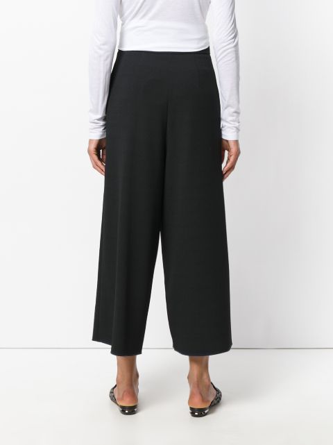 see by chloe cropped wide leg pants