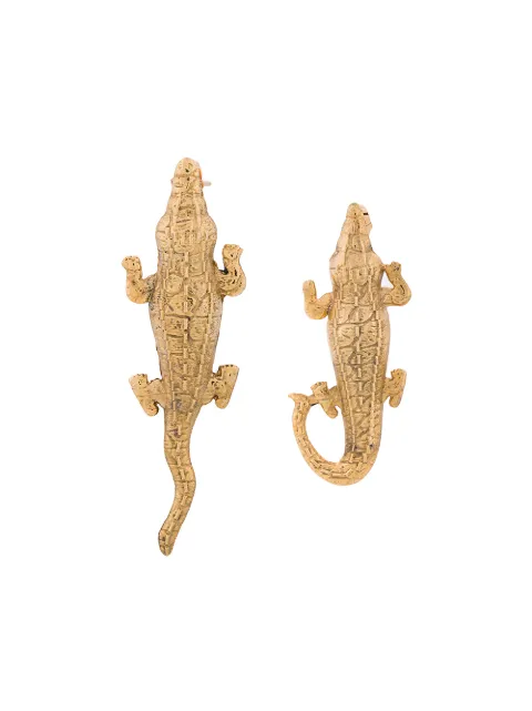 Natia X Lako Natia x Lako small Crocodile earrings