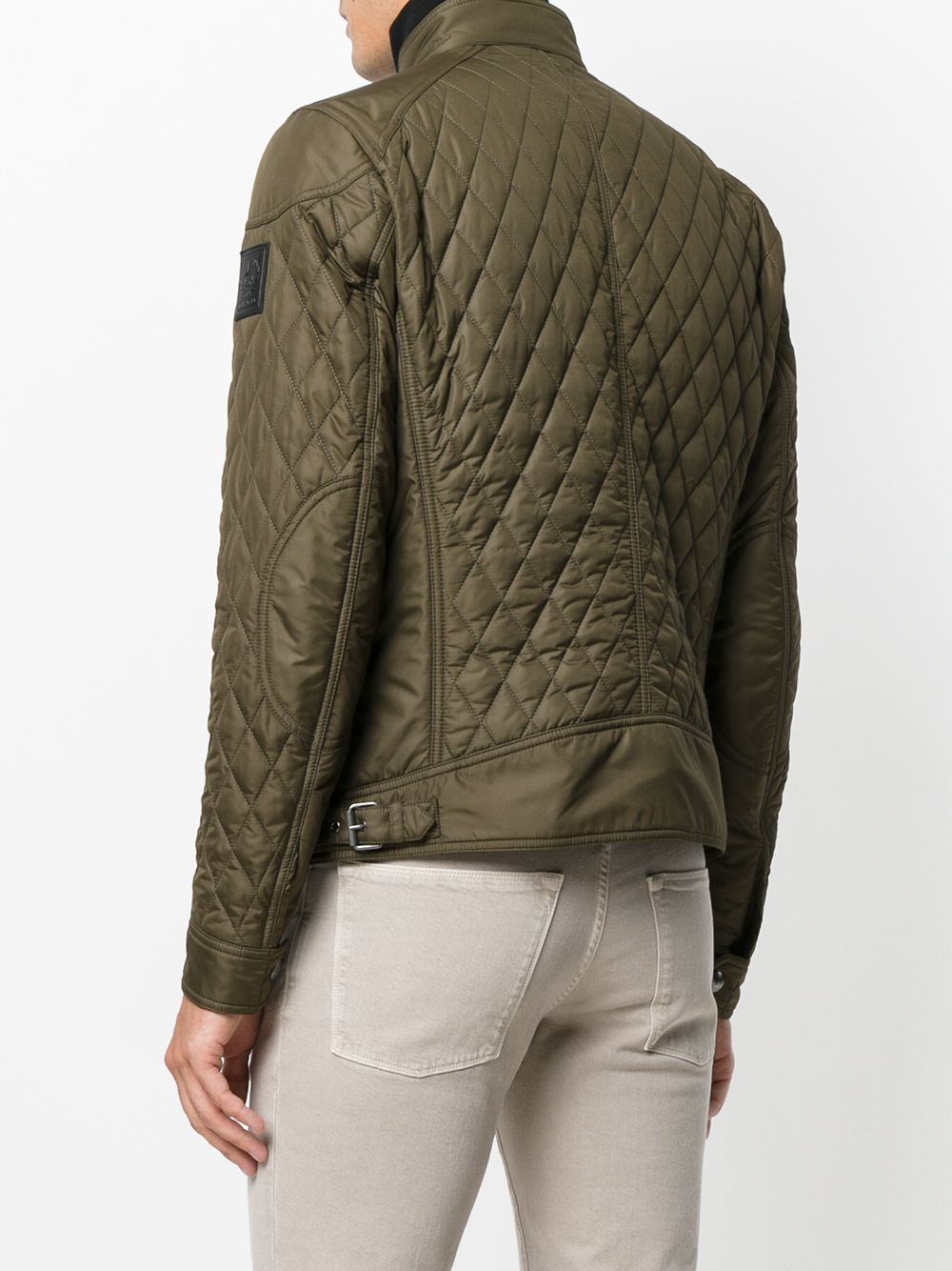 belstaff 直领绗缝夹克 