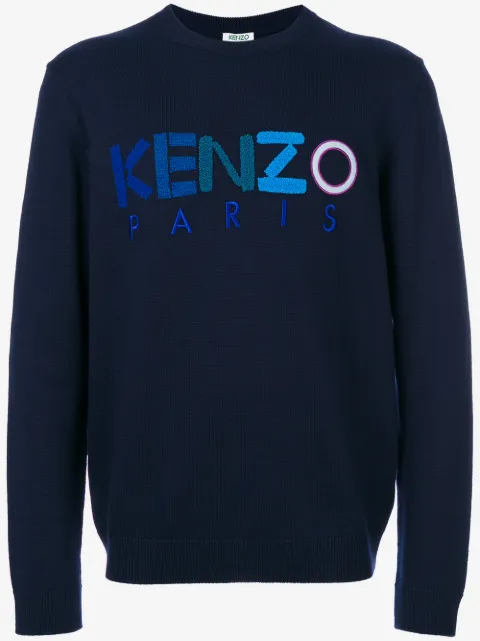 Kenzo embroidered logo sweatshirt