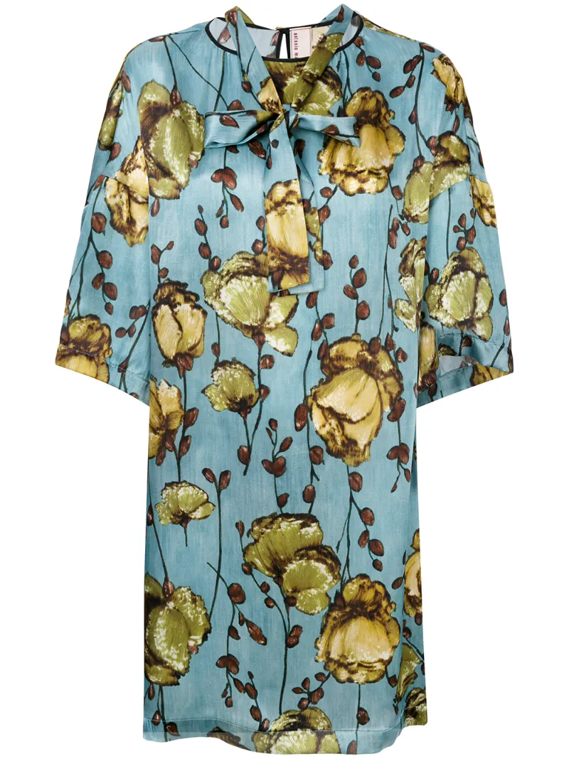 платье с цветочным рисунком Antonio Marras
