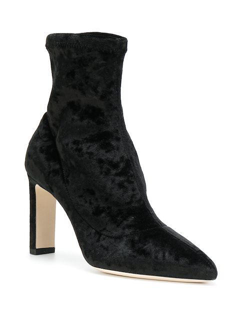 jimmy choo velvet booties