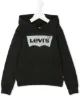 الصورة 1 من Levi's Kids كنزة بشعار وغطاء رأس