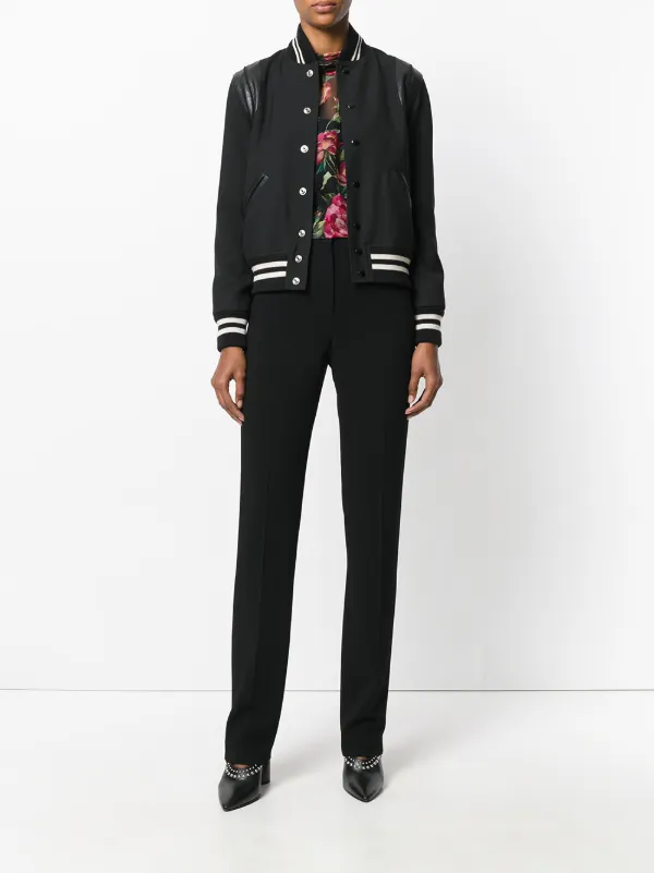 tailored bootcut trousers