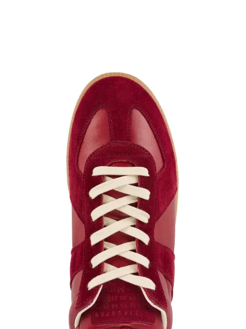MAISON MARGIELA RED REPLICA SNEAKERS