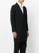 Homme Plissé Issey Miyake معطف واحد صدر بكسرات