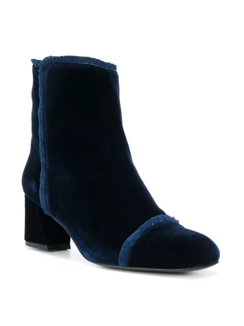 stuart weitzman navy blue boots