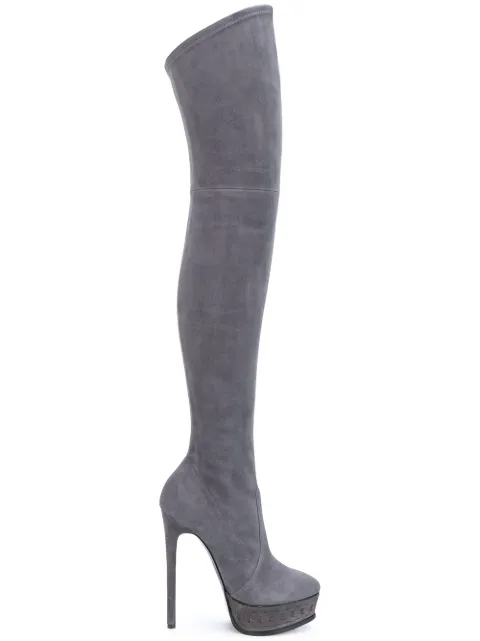 casadei thigh boots