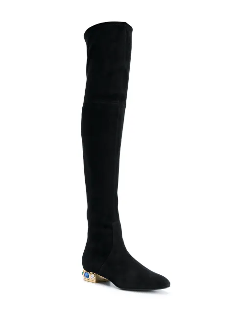 casadei long boots