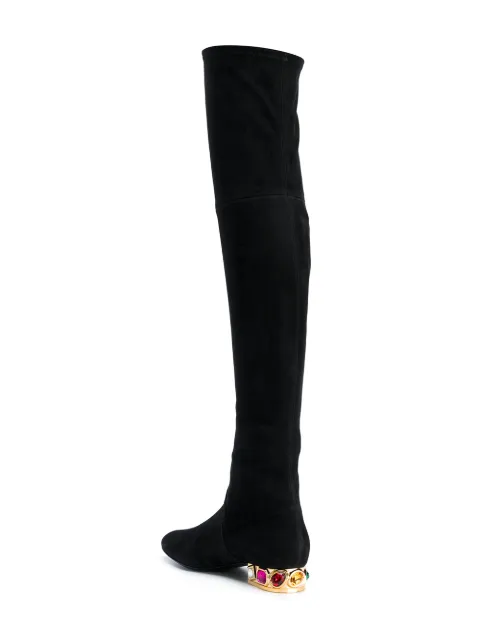 casadei long boots