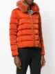 Herno furry trim puffer jacket