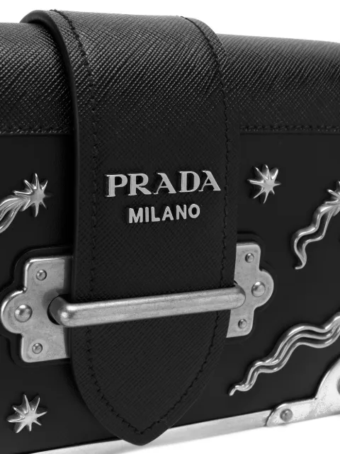prada cahier bag moon and stars