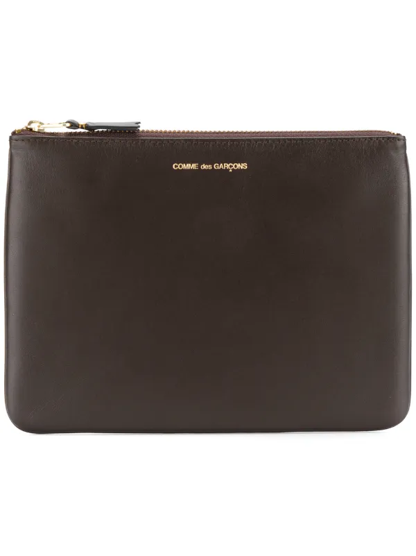 comme des garcons leather wallet