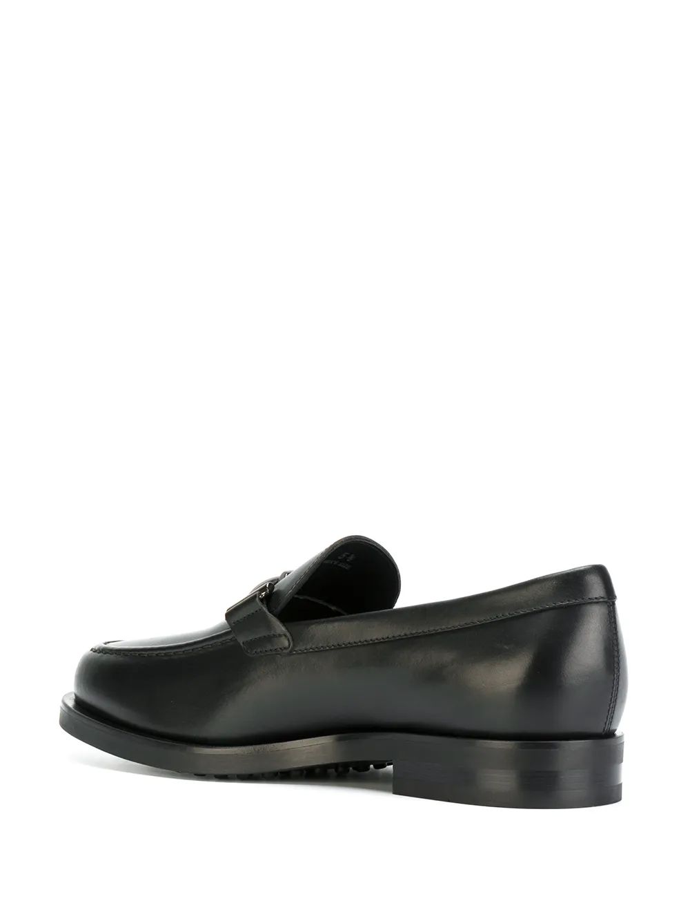 Tod's dubbele T-loafers Zwart