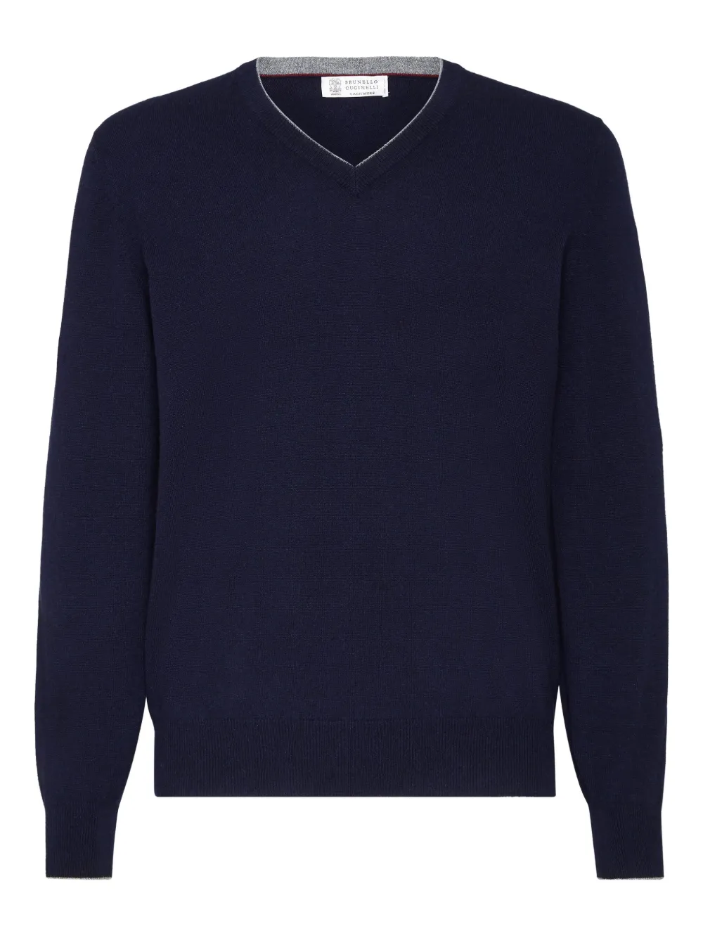 Brunello Cucinelli v-neck jumper | أزرق | Image 1
