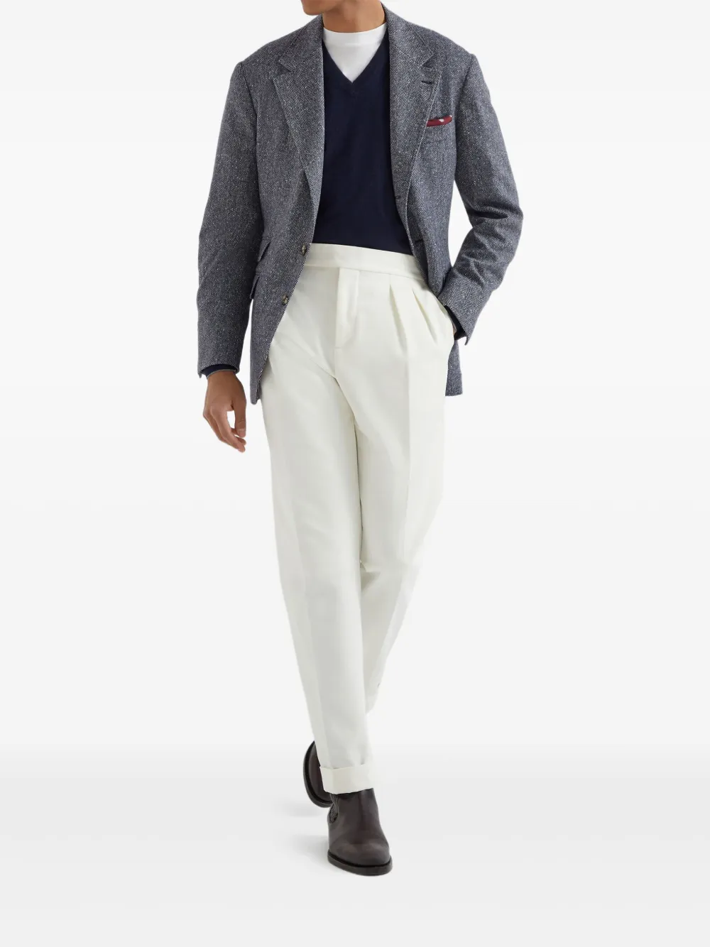 Brunello Cucinelli v-neck jumper | كنزات | Image 2