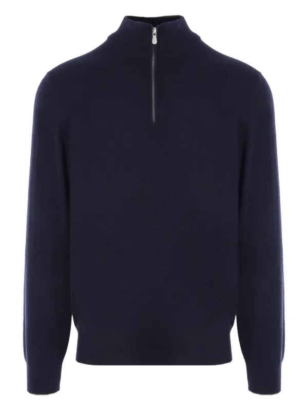 Brunello Cucinelli ハーフジップ カシミアセーター 通販 - FARFETCH