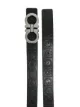 Salvatore Ferragamo all-over double Gancini belt
