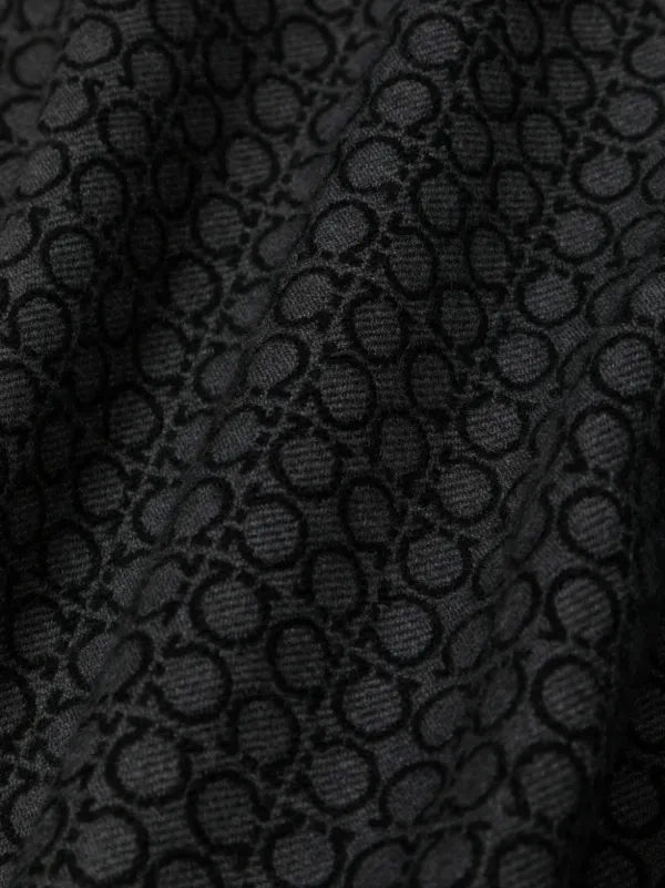 スカーフ Ferragamo Scarves Grey Ferragamo Branded Scarf | Grey | FARFETCH PL