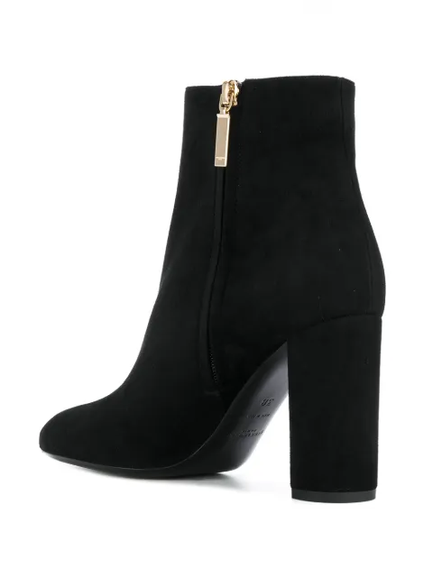 saint laurent gold booties