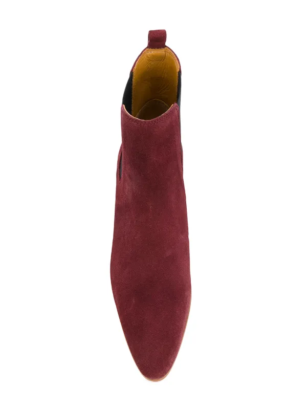 iro yvette suede ankle boots