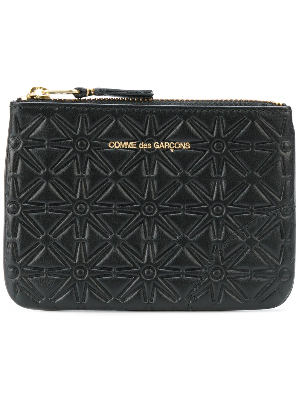 

Comme Des Garçons Wallet small classic leather pouch - Black