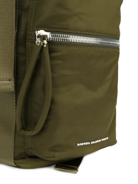 diesel leather backpack