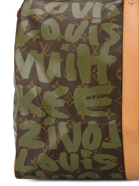 lv camo duffle