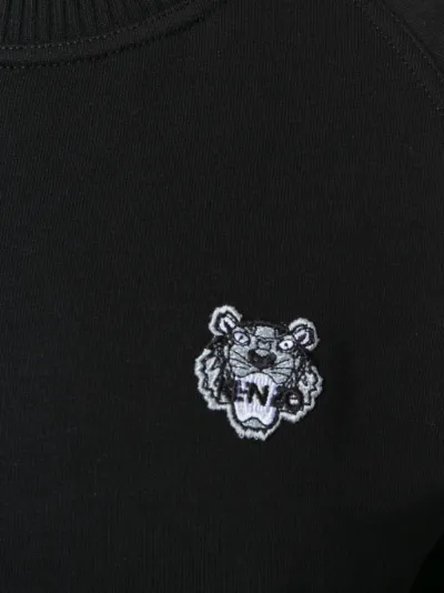 Kenzo tiger crest sweatshirt black | MODES