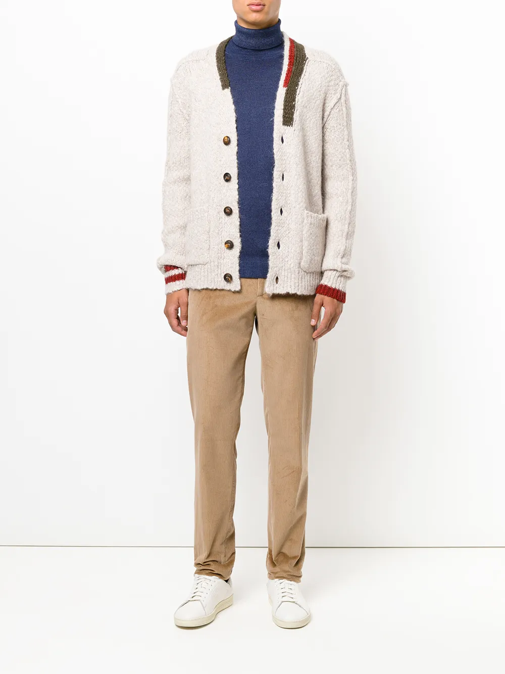 ETRO turtleneck sweater - Blauw