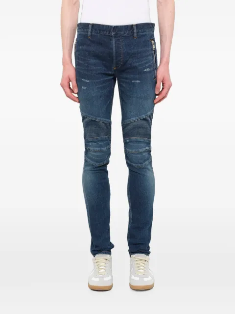 Balmain biker jeans