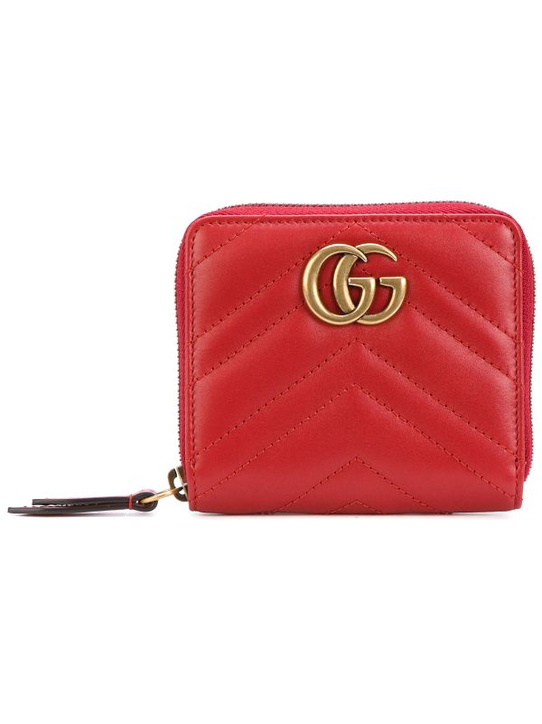 Gucci Small Marmont Zip Around Wallet $570 - Buy SS18 Online    